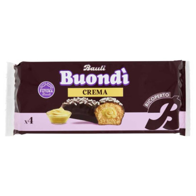 Bauli Buondì Crema Ricoperto di Cioccolato Gr.46 Pz.4 